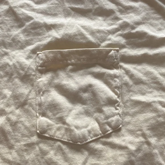 Comfort Colors Mens Yellow Tee with Pocket Short Sleeve T Shirt - Picture 5 of 7